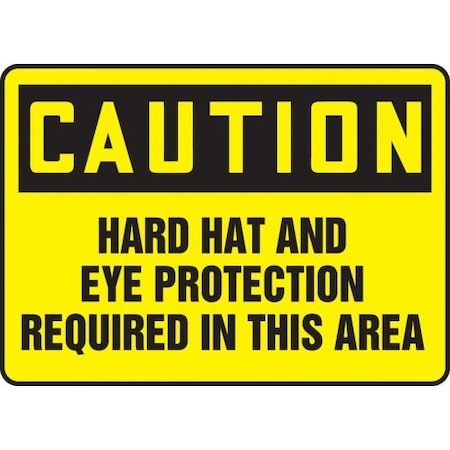 Accuform Caution Sign, MPPE415VS MPPE415VS